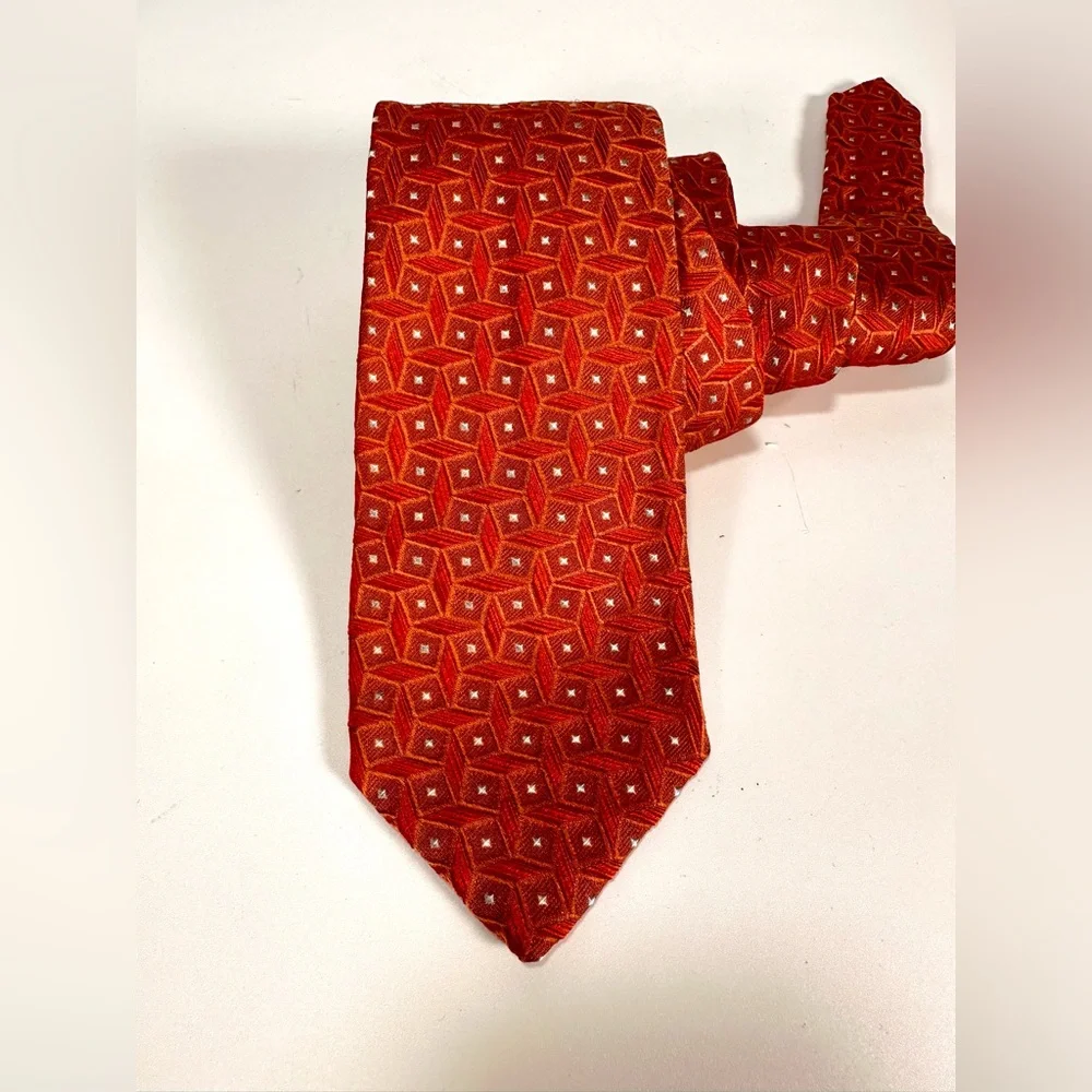 Ermenegildo Zegna Tie with Geometric Pattern